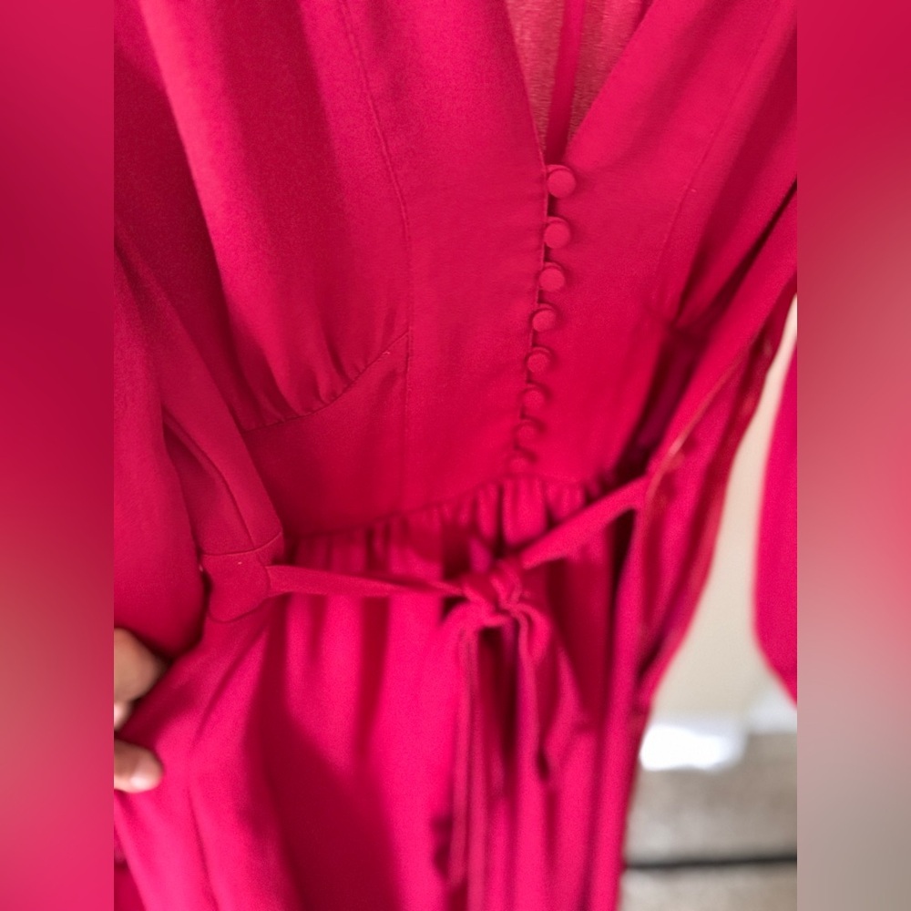 BCBGMAXAZRIA RED DRESS SIZE S - Picture 7 of 10